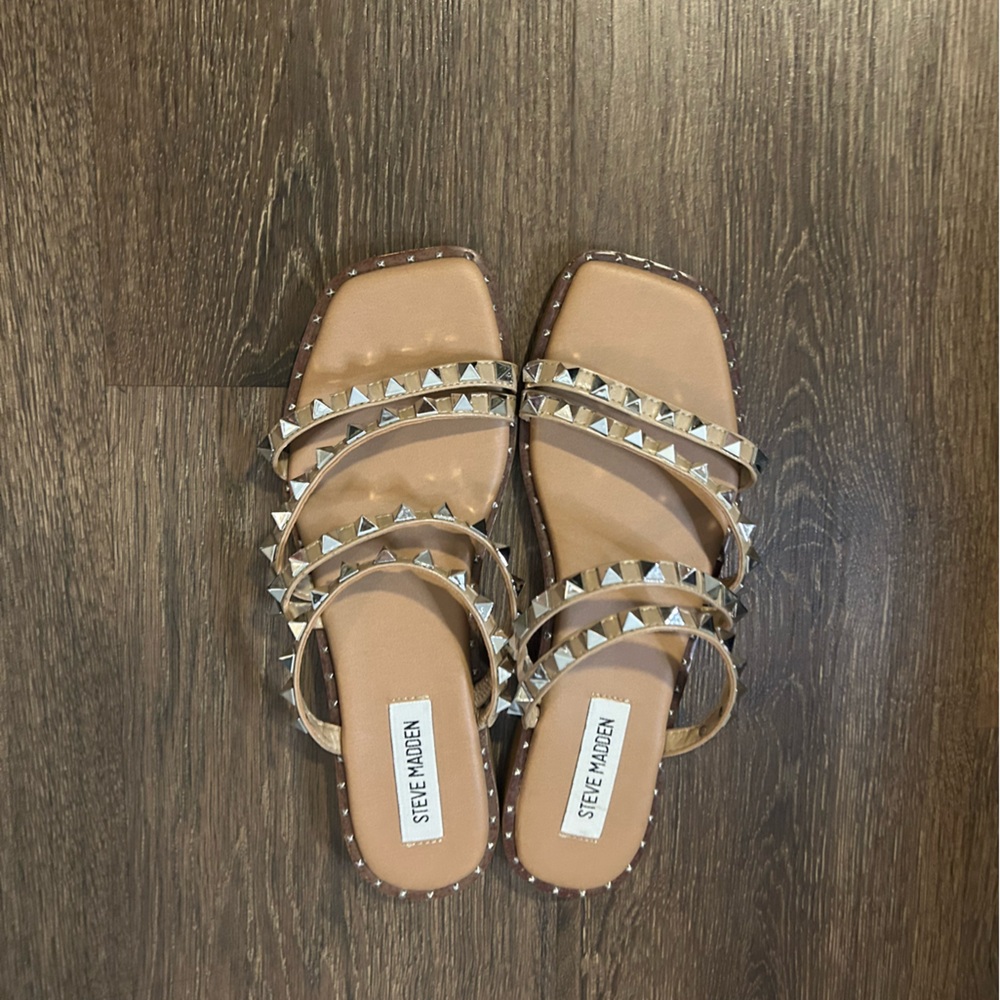 Steve Madden Studded Sandals- 7.5